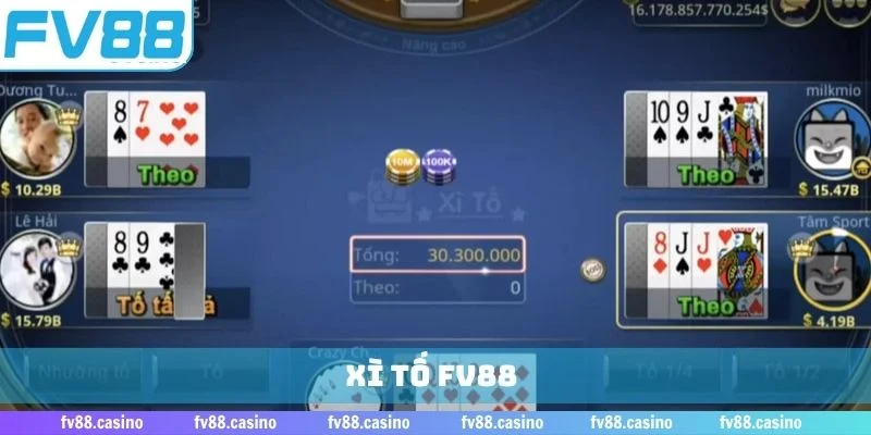 xì tố FV88
